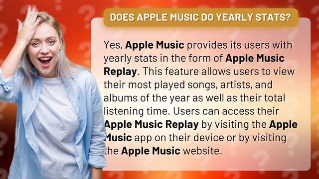 Does Apple Music do yearly stats? смотреть онлайн