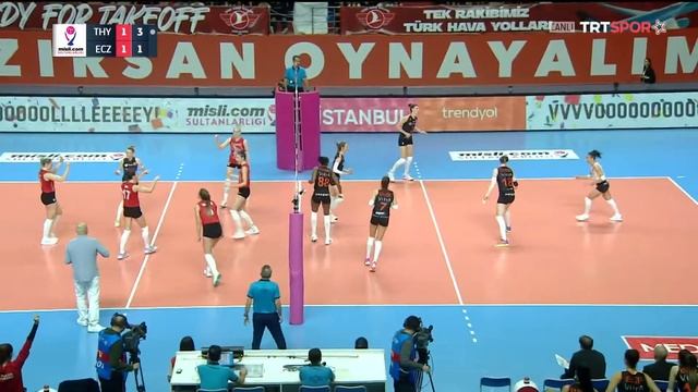 🔥 NE MAÇ AMA! Türk Hava Yolları 2 - 3 Eczacıbaşı Dynavit (Maçın Tamamı) | 2022-2023 Sultanlar Ligi смотреть онлайн