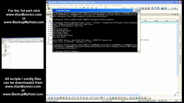 How to install and configure cwRsync on a Windows Platform (Addendum) смотреть онлайн
