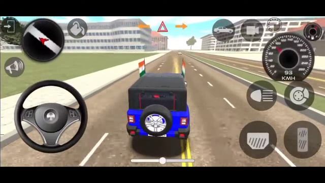 Dollar (Song) Modified Mahindra White Thar😈|| Indian Cars Simulator 3D || Android Gameplay | part смотреть онлайн