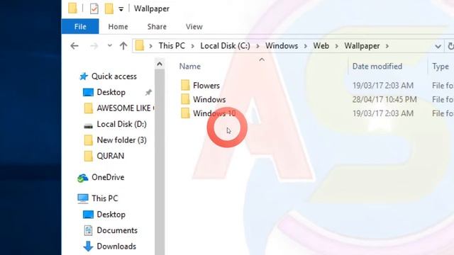 How to Find Default Wallpapers in Microsoft Windows 10 | AS Live Center смотреть онлайн