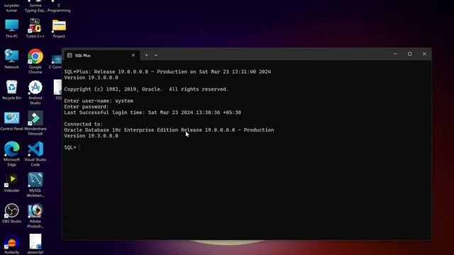 Install oracle 19 C and SQL developer in windows 11 || CodeCelebration смотреть онлайн