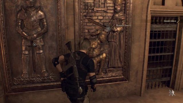 Resident Evil 4 Remake - Chapter 7 Sword Puzzle смотреть онлайн