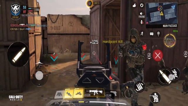 CALL OF DUTY MOBILE - HARDPOINT MODE SHIPMENT 1944 MAP (PTFO) смотреть онлайн