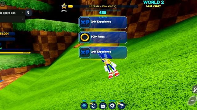 Roblox Sonic Speed Simulator Script Mobile Fluxus Hydrogen | Inf EXP | Inf Rings смотреть онлайн
