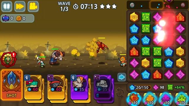Puzzle & Defense: Match 3 смотреть онлайн