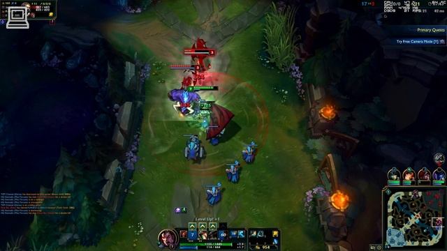 League Of Legends Gameplay Intel HD 3000 смотреть онлайн