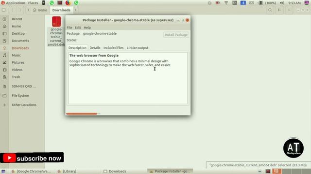 How to install Google meet on Ubuntu in Malayalam / ഗൂഗിൾ മീറ്റ് എങ്ങനെ ഉബുണ്ടുവിൽ ഇൻസ്റ്റാൾ ചെയ്യാ смотреть онлайн