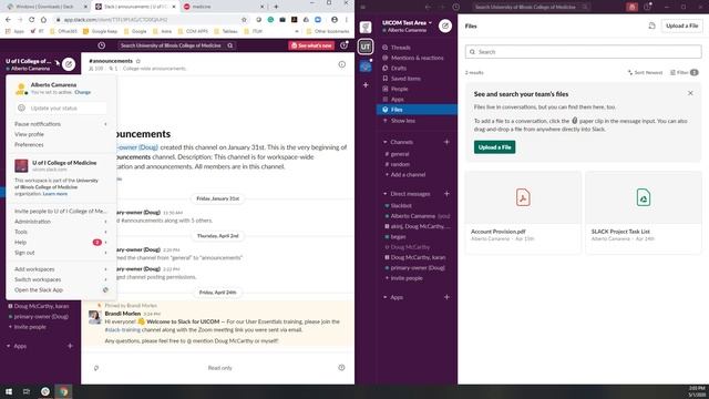 Slack Login Tutorial смотреть онлайн