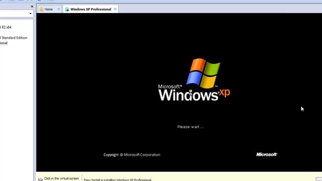 Basic Windows Server - Installing XP Pro Guest OS in VM Workstation - Part 6 смотреть онлайн