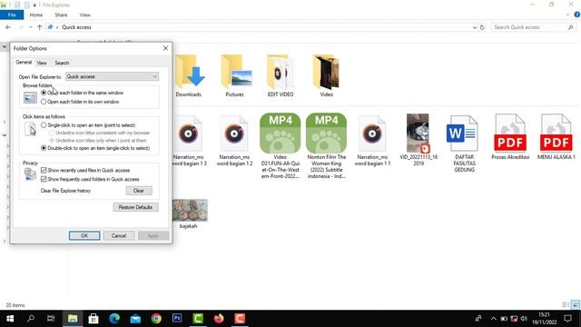 Cara Hilangkan Fitur Recent Files, Frequent Folders, Quick Access Di Windows 10 terbaru смотреть онлайн