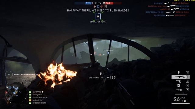 BF1 Fort de Vaux extremely agressive enemy loss смотреть онлайн