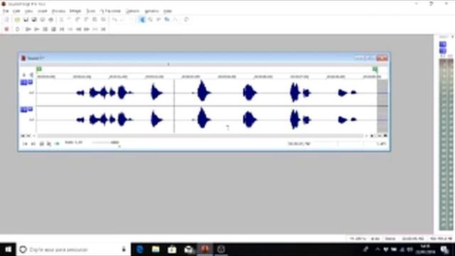 Demonstração de como cortar áudio e vídeo pelo Sound forge pro 10 смотреть онлайн