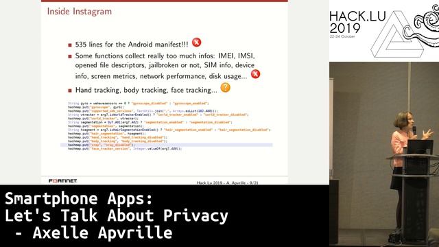 Smartphone Apps: Let's Talk About Privacy - Axelle Apvrille смотреть онлайн