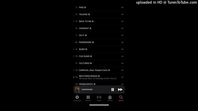 ¥$, Kanye West & Ty Dolla $ign - BEG FORGIVENESS (Removed Apple Music Edition) смотреть онлайн