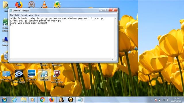 how to creat windows password of your pc смотреть онлайн