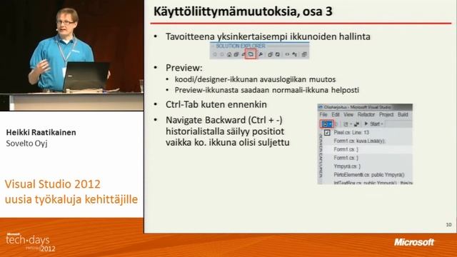 Visual Studio 2012 uusia työkaluja kehittäjille смотреть онлайн