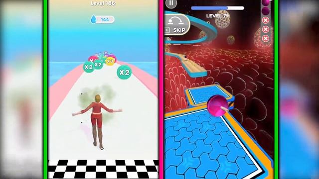 Girl Rider Vs Going Balls All Levels Android iOS Gameplay Walkthrough New Update 4K Nr 59 смотреть онлайн