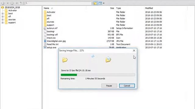 How To Create a ISO file or Image File windows 10,7 смотреть онлайн