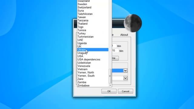 Moon Phase II Windows 7 Gadget смотреть онлайн