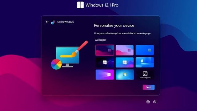 New Version Windows 12.1 installation tutorial, windows 12.1 features is very good. смотреть онлайн