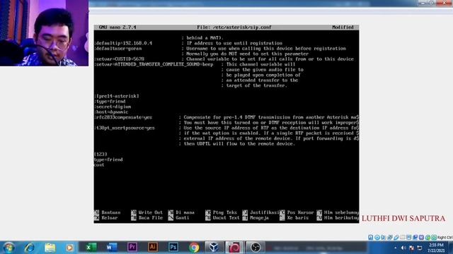 SETTINGAN VIRTUAL BOX DAN KONFIGURASI VOIP ASTERISK смотреть онлайн