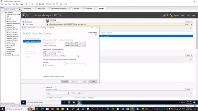 install and configure active directory domain service 2022 @MicrosoftWindows смотреть онлайн