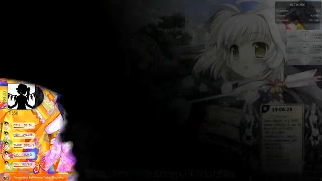 Bad Apple Screensaver смотреть онлайн