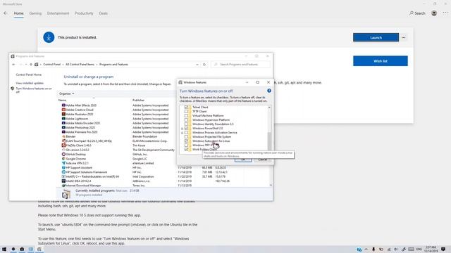 How to install Ubuntu Linux Terminal on Windows 10 смотреть онлайн