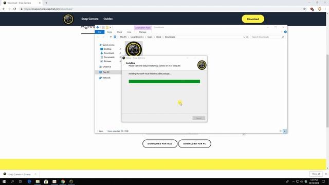 SNAP CAMERA BY SNAPCHAT REVIEW || Snapchat Filters on your MAC & PC смотреть онлайн