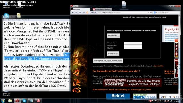 BackTrack 5 installieren смотреть онлайн