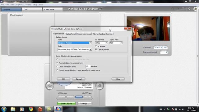 Pinnacle Studio 12 | Capture Tutorial | GOOD QUALITY смотреть онлайн