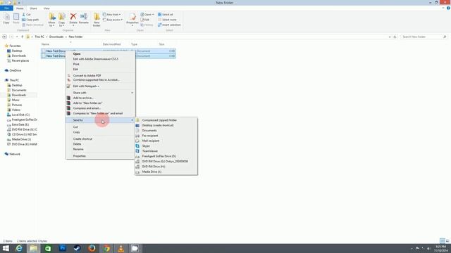 How To Zip A File With Windows 8 and 8.1 смотреть онлайн