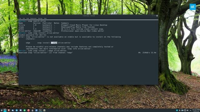 How to install the Olive video editor on Linux смотреть онлайн