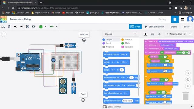 Development of Smart Apartment Window & Door System using LDR Sensor & Servo смотреть онлайн