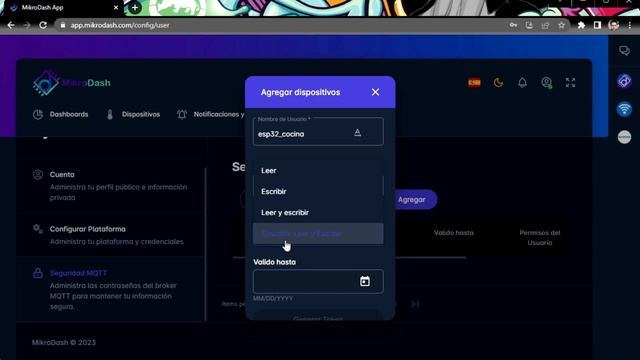 Protege tus dispositivos de IoT conectados por MQTT | MikroDash | Autenticación смотреть онлайн