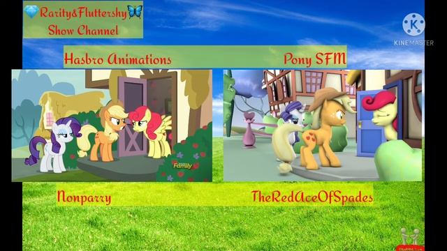 The Pony Who Doesn't Like Apples-Duo Comparison смотреть онлайн