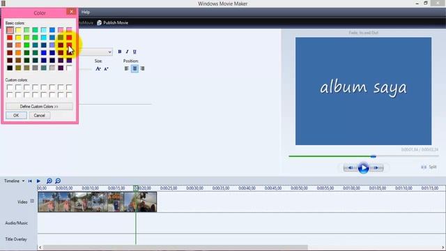 Tutorial Membuat Album Foto dengan menggunakan windows movie maker oleh Haifah Tri Rahayu 110241407 смотреть онлайн