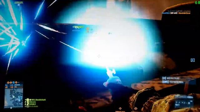 AMD FX-8350 + HD 7970 Battlefield 3 short ingame Clip смотреть онлайн
