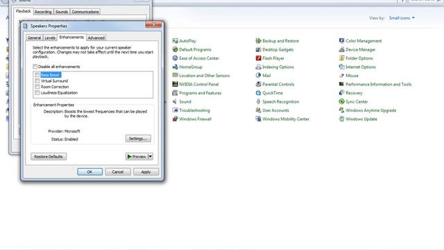 how to boost bass on windows 7 & 8 (headphones) смотреть онлайн