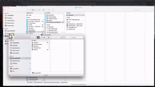 Mac OS Basics 05: Basic key commands, right-clicking in a Finder window смотреть онлайн