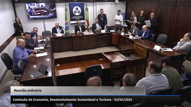 COMISSÃO DE ECONOMIA, DESENVOLVIMENTO SUSTENTÁVEL E DO TURISMO - 03/04/2024 смотреть онлайн