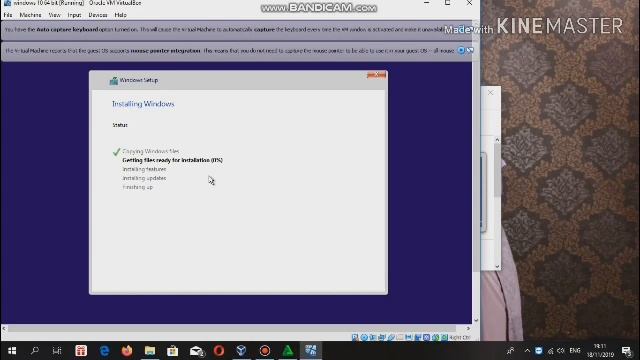 Tutorial Cara install windows 10 64 bit Menggunakan Aplikasi VM VirtualBox смотреть онлайн