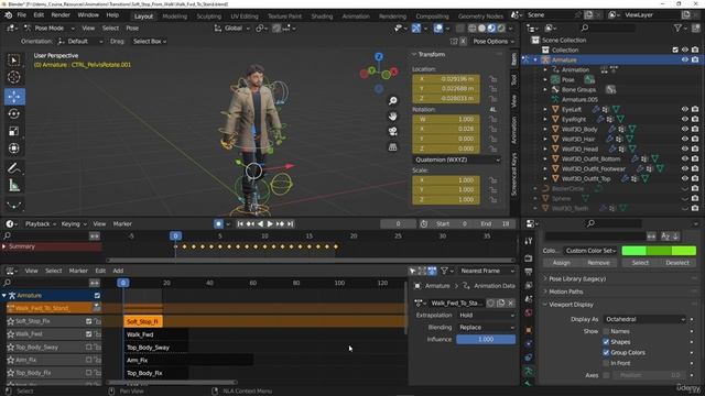 70. Student challenge Export all the transition animations for the main character смотреть онлайн