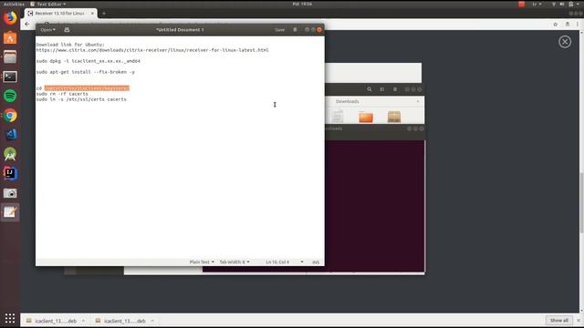 Ubuntu için Citrix Receiver kurulumu смотреть онлайн