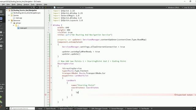 Qt Navigation System | Find Path Between Two Location | GeoRoute | Maps, Routing | GeneralMagic смотреть онлайн