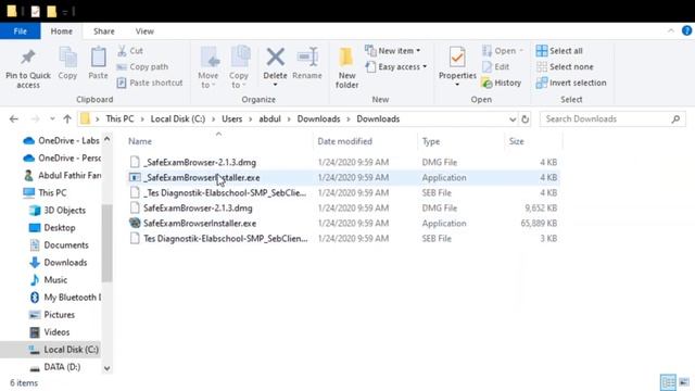 Tutorial Install Safe Exam Browser dan konfigurasi elabschool.net di Windows смотреть онлайн