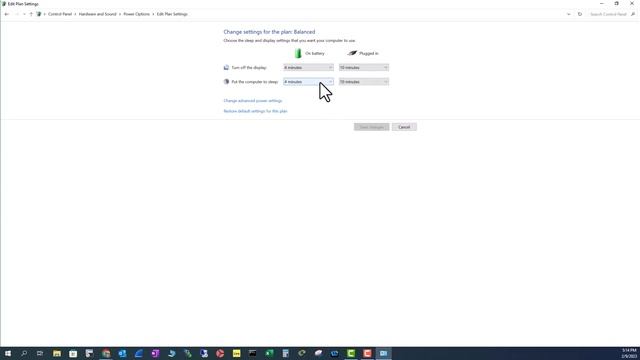 Windows 10 - Sleep Mode Settings - How to Turn ON OFF and Modify Sleep Time Settings смотреть онлайн