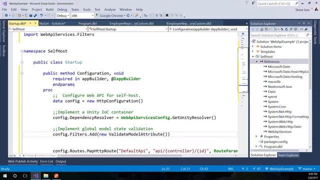 Self Hosting with OWIN | Building RESTful Web Services Workshop 22 смотреть онлайн