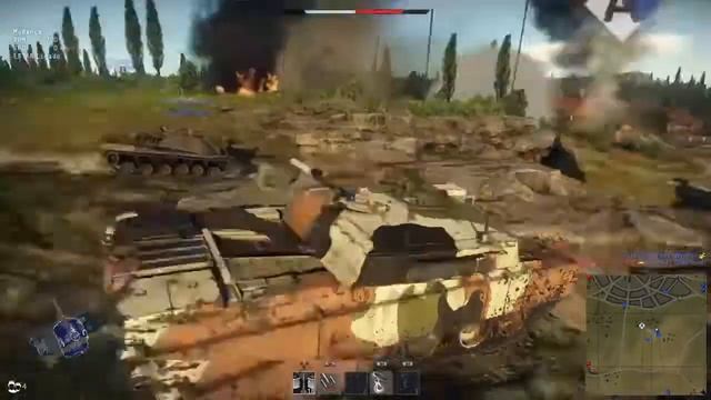 War Thunder XM-1 смотреть онлайн